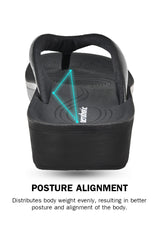 dual strap sandals for women  cushioned slides