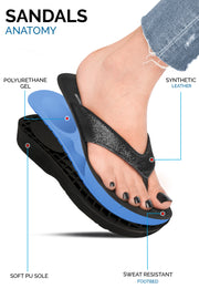 sandals flats  ladies sandals  cushioned slides  cushioned sandals for women